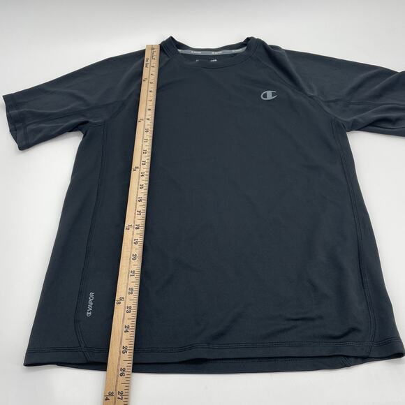 CHAMPION T-Shirt Performance Material Short Sleeve Crew Neck Men's Medium - Picture 6 of 6